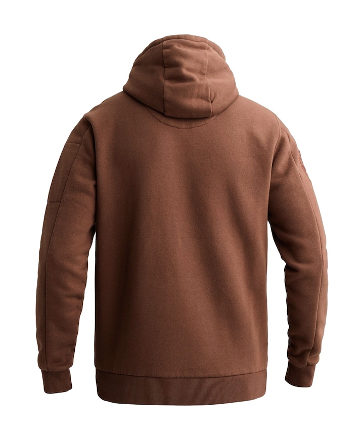 Heren hoodie bruin