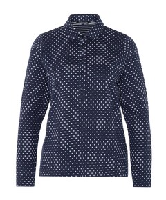 Dames polo blauw