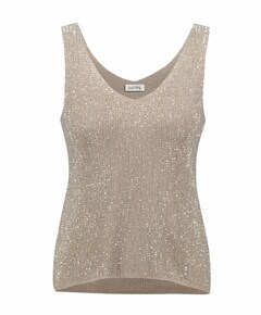 Dames top beige