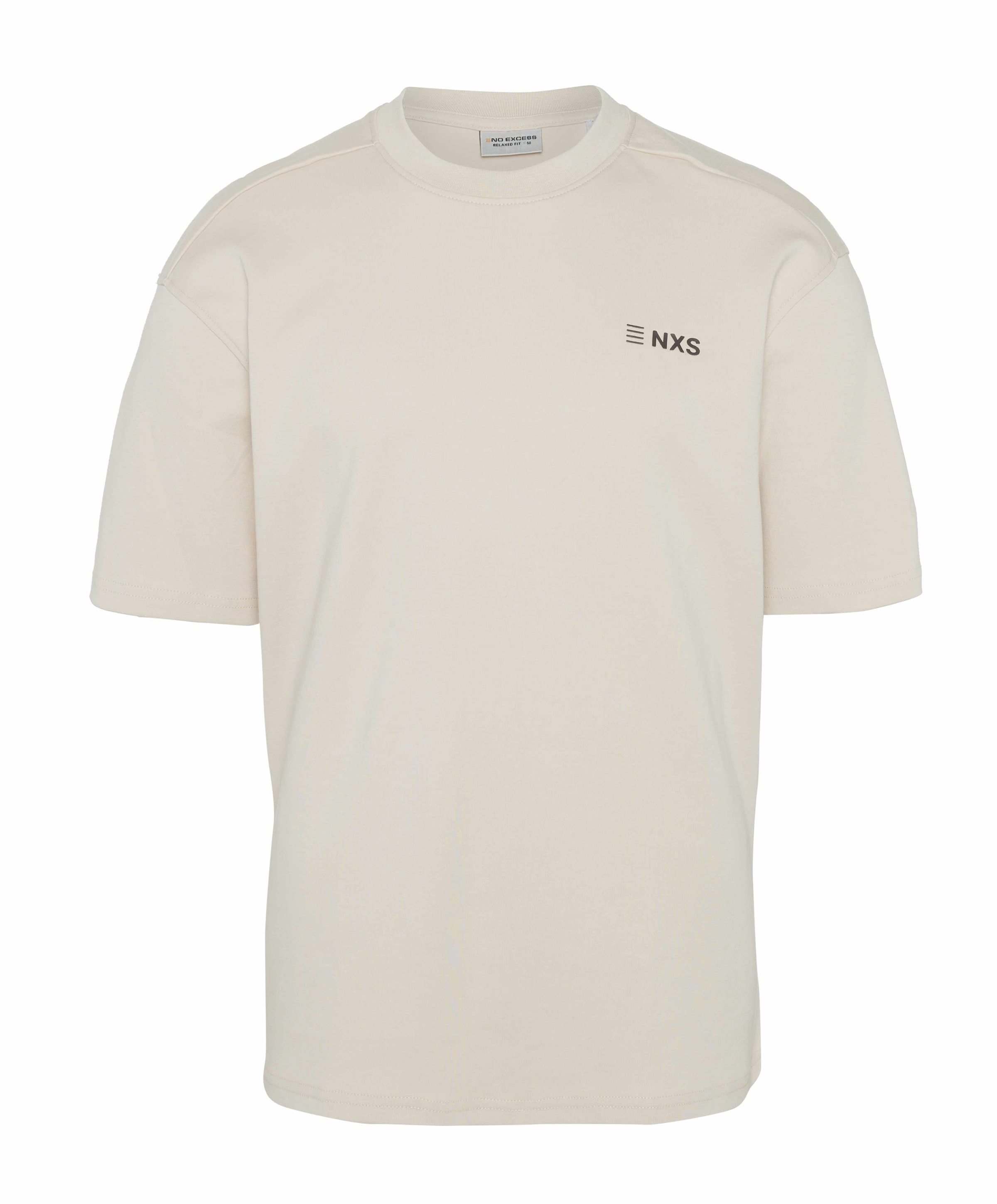 Heren T-shirt beige