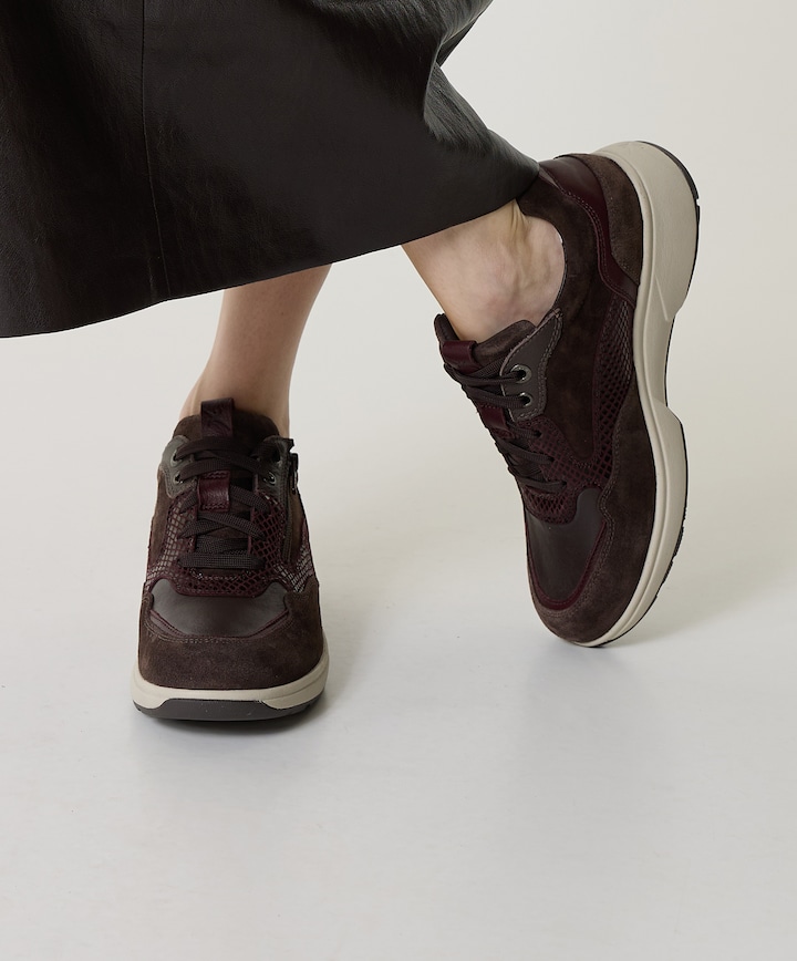 Grenoble dames sneakers bruin