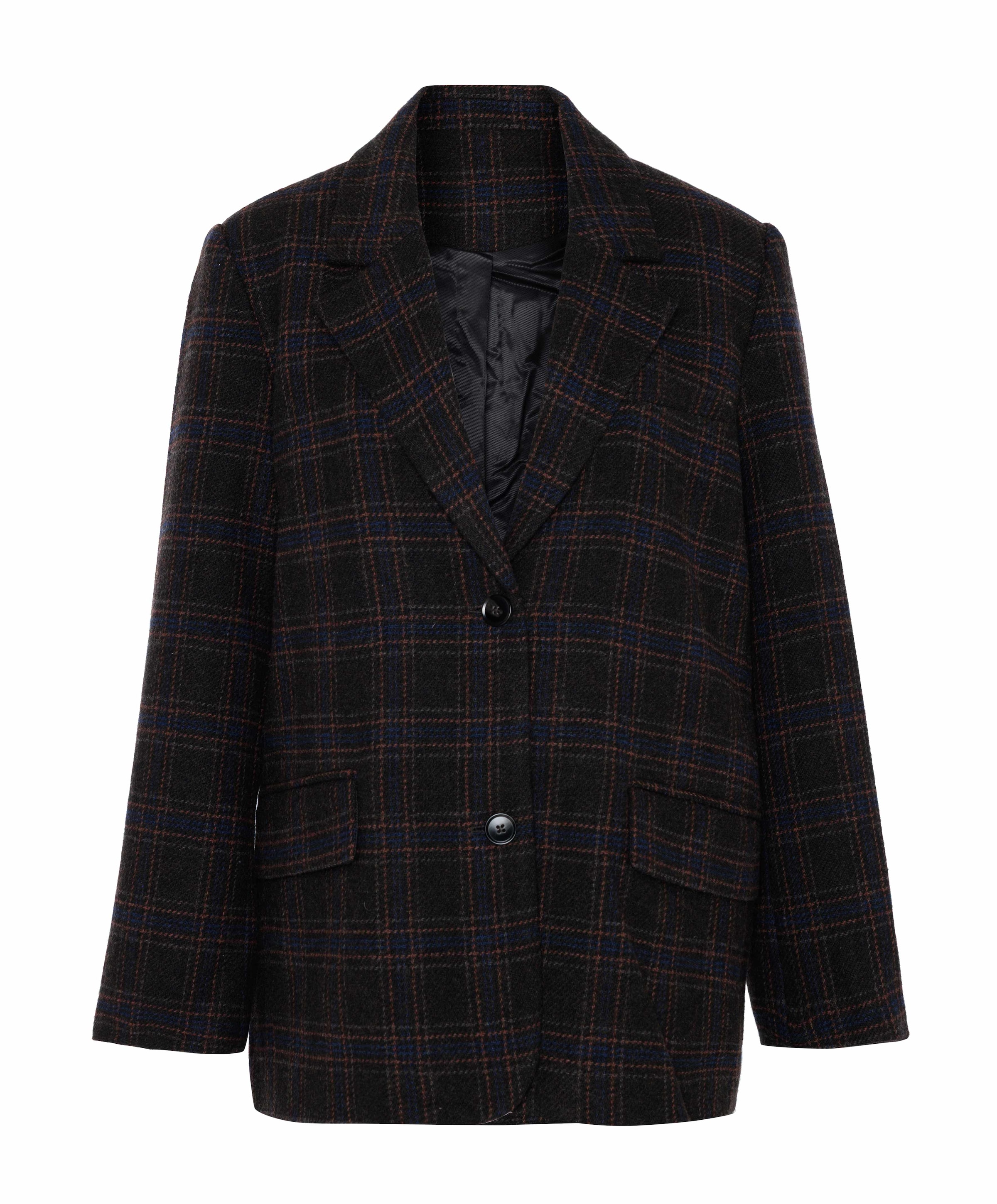 Dames blazer bruin