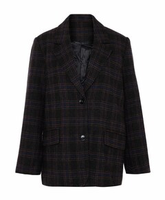 Dames blazer bruin