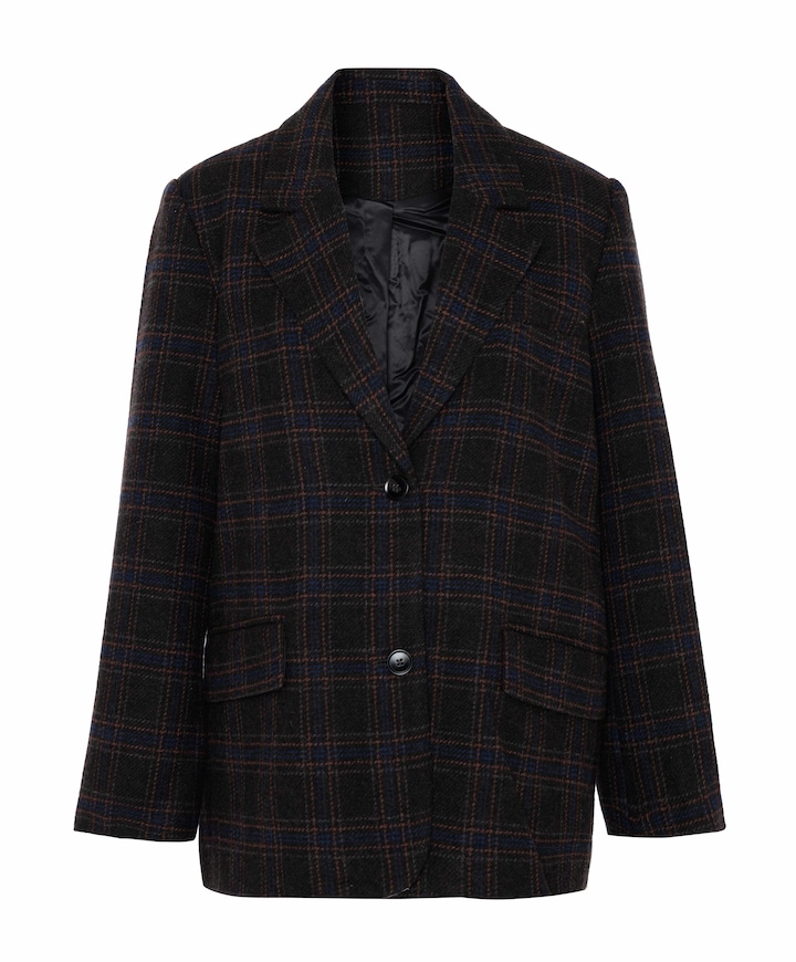 Dames blazer bruin