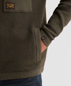 Heren overshirt groen