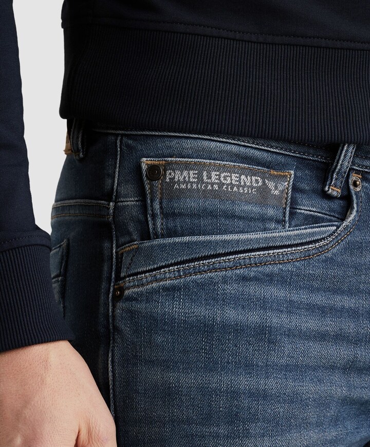 SKYRAK TRUE STONE GREY heren jeans blauw