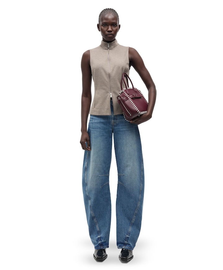 SAHARPO 16141 dames jeans blauw