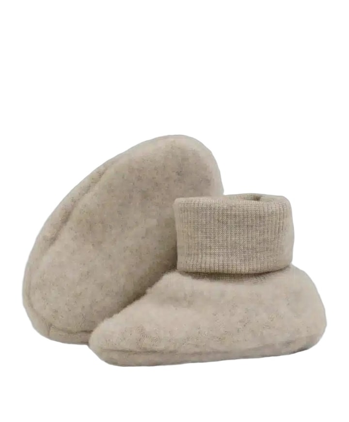 Uniseks babyslofjes  beige