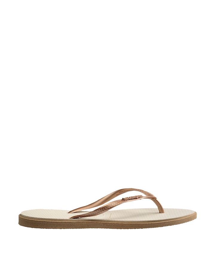 HAV. SLIM POINT dames slippers goud