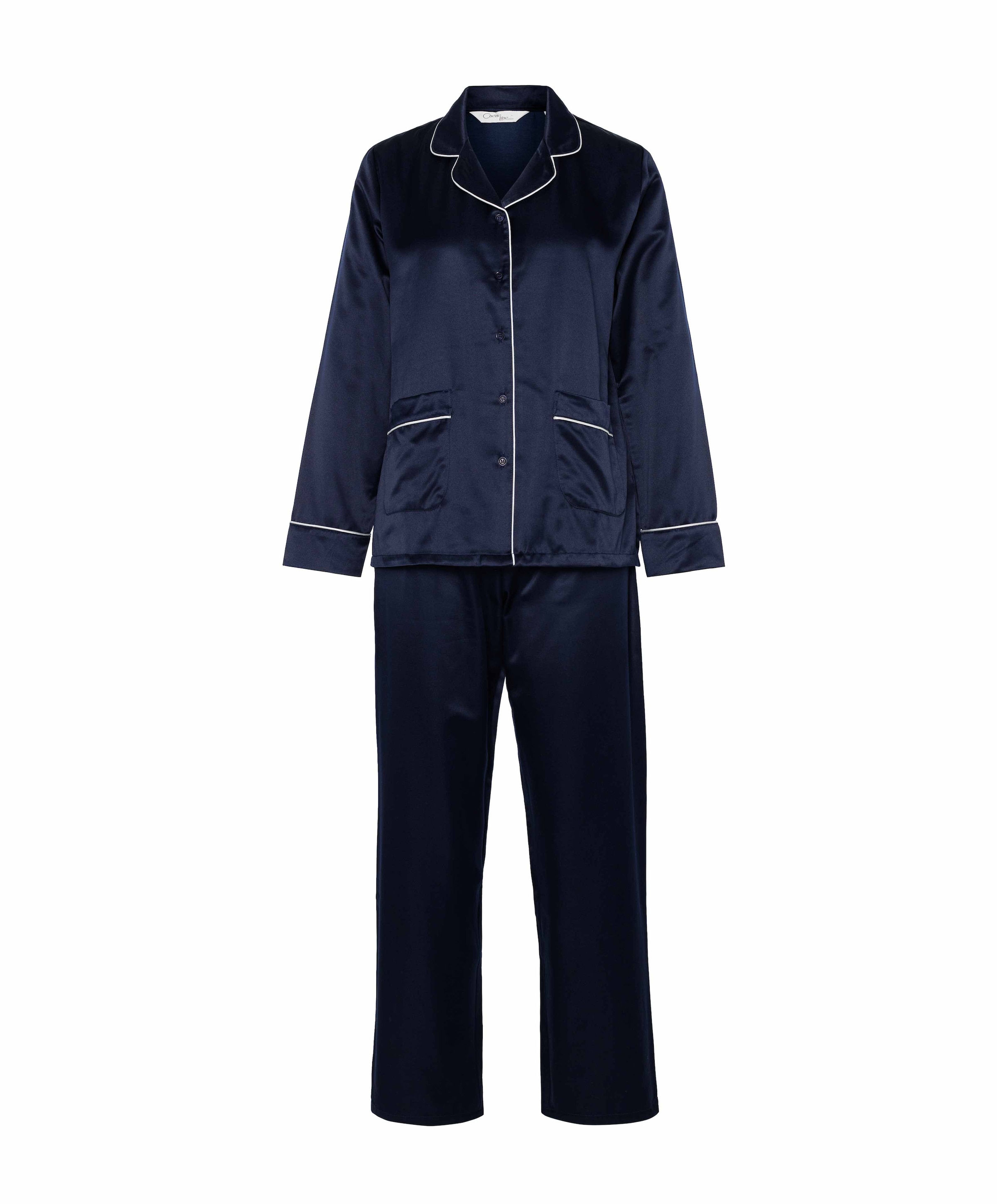 Dames pyjamaset blauw