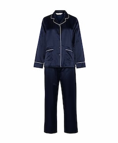 Dames pyjamaset blauw