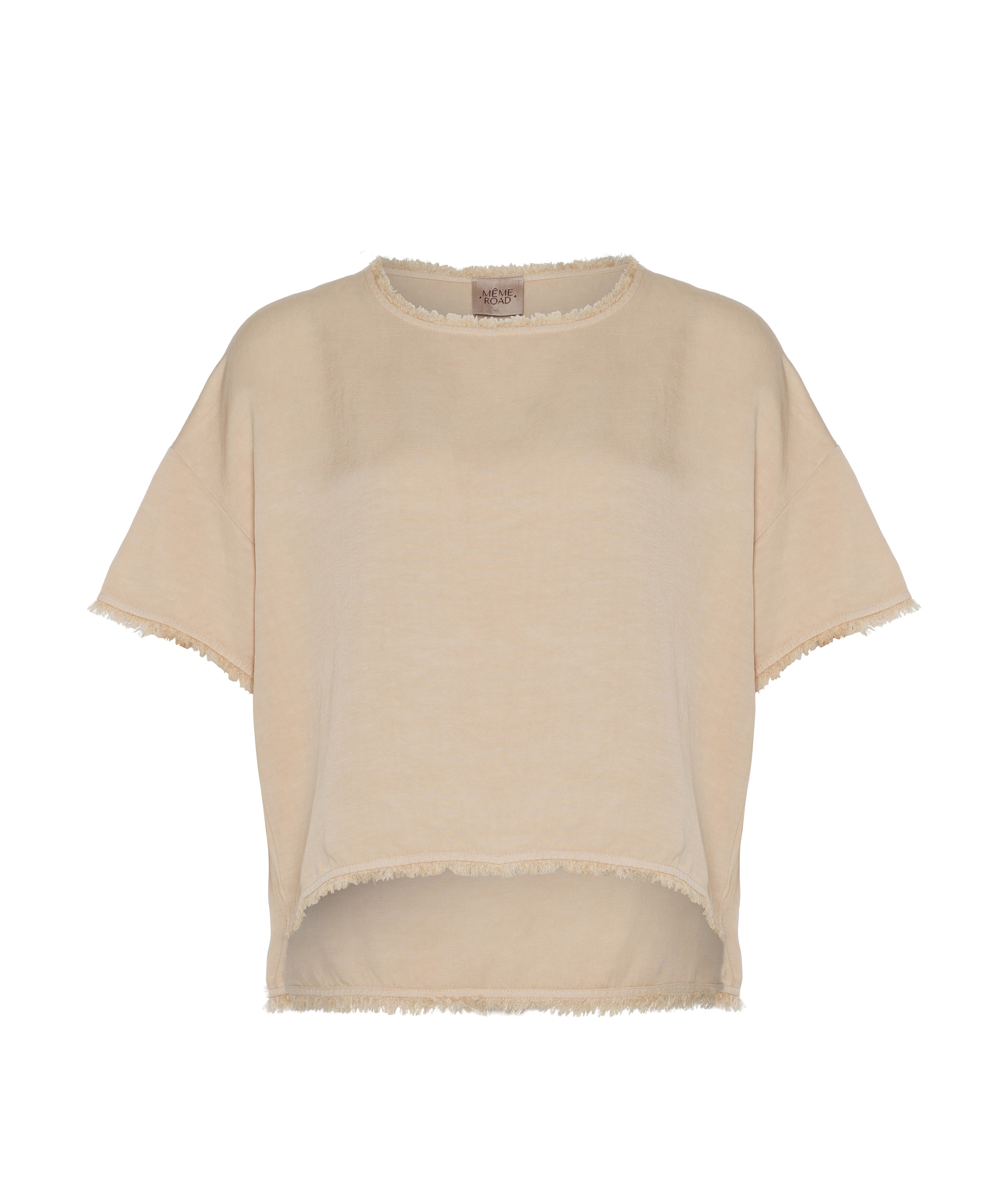 Dames t-shirt beige