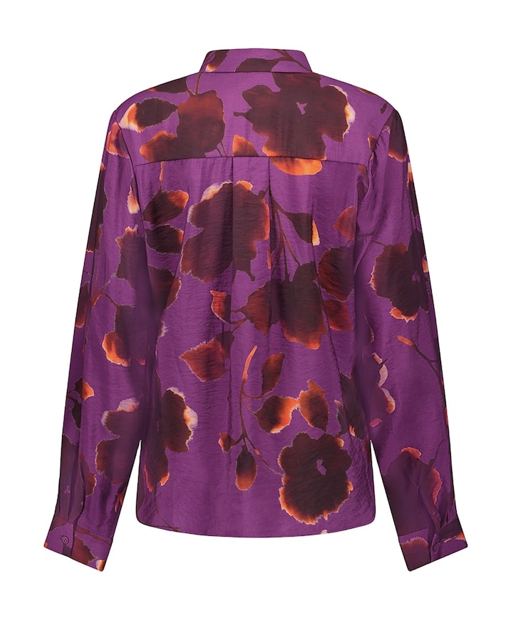 Dames blouse paars