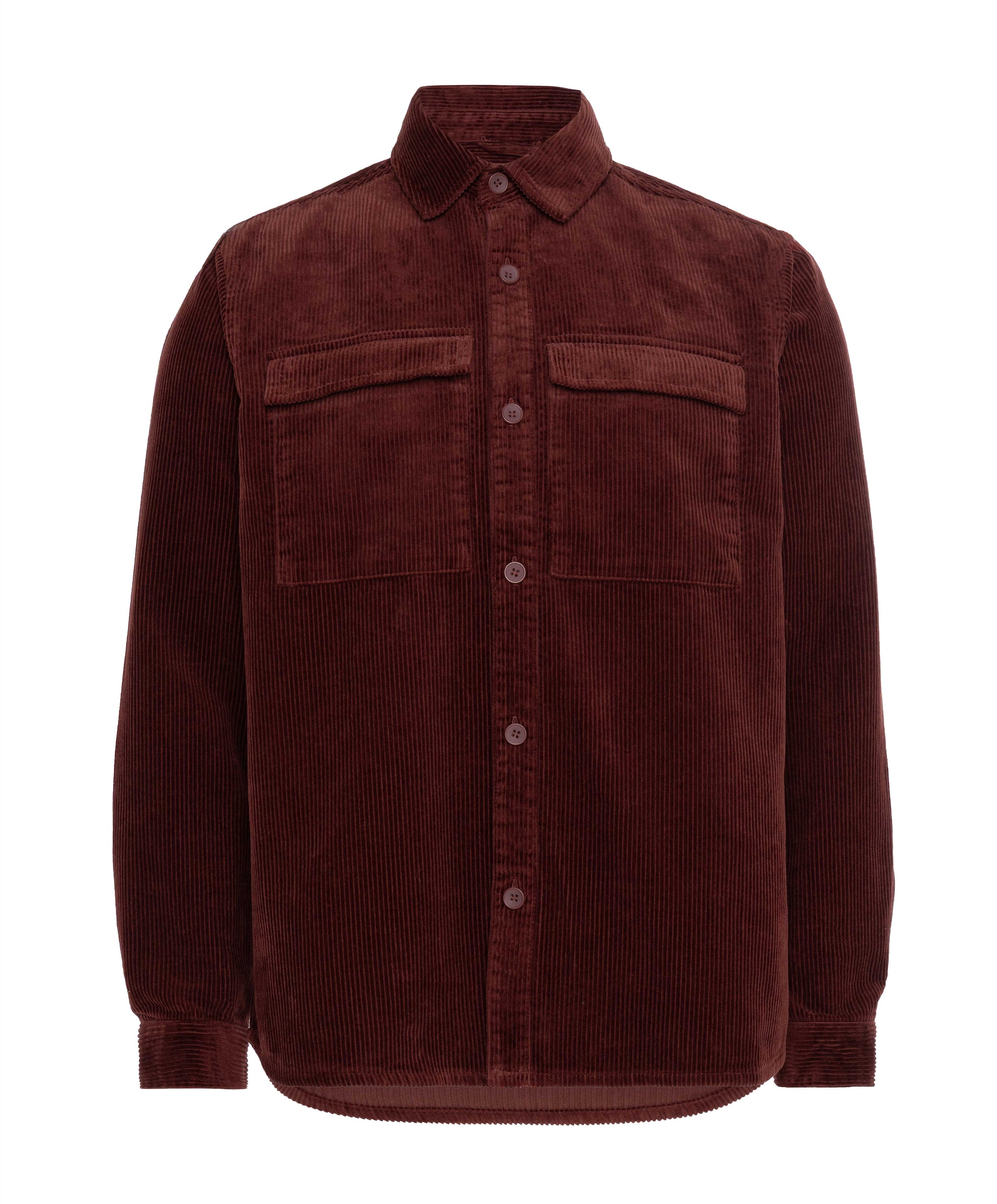 Heren overshirt rood