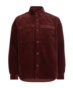 Heren overshirt rood