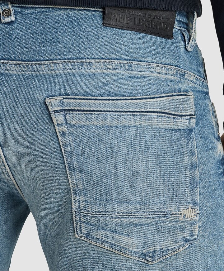 SKYRAK TRUE STONE GREY heren jeans blauw