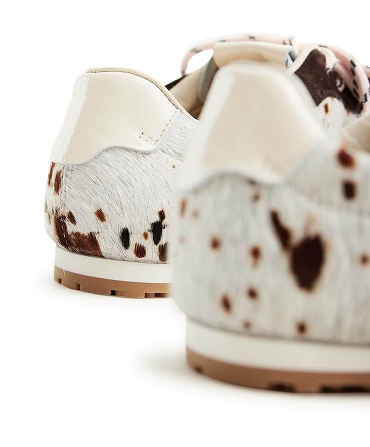 Billy Lou dames sneakers bruin