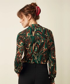 Dames blouse groen