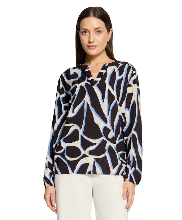 Dames blouse grijs