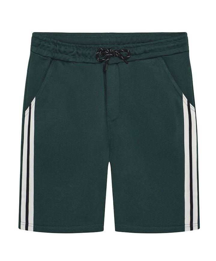 Loose Fit Jog Tape jongens korte broek groen