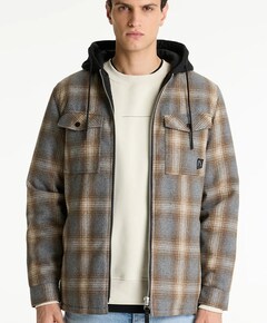 Overshirt bruin