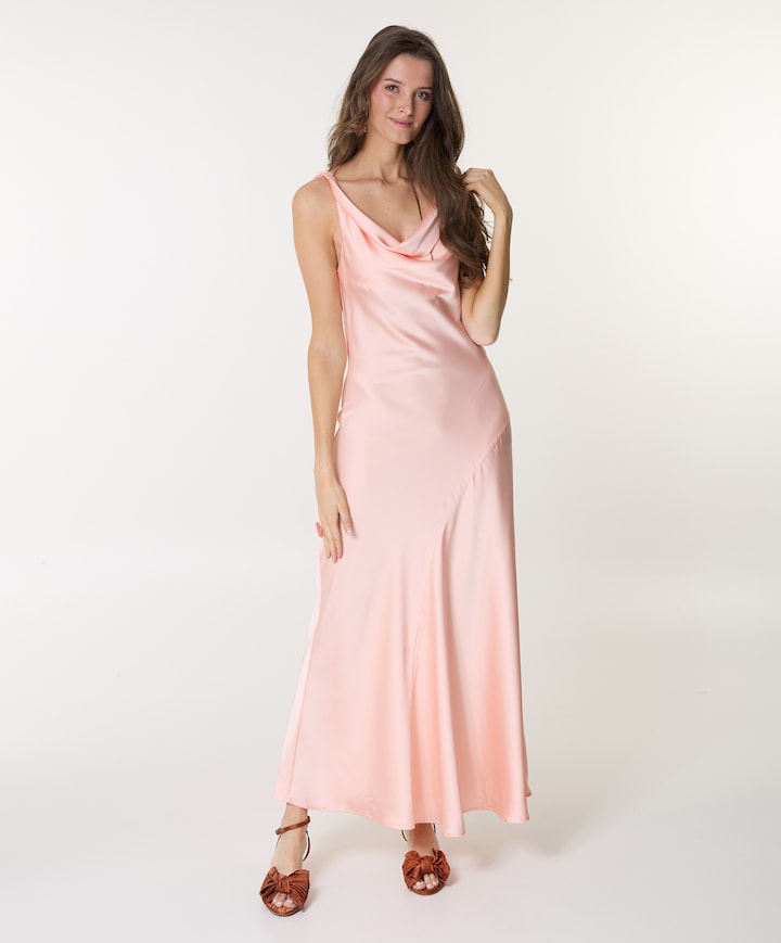 Dames jurk roze