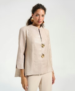 Dames jas beige