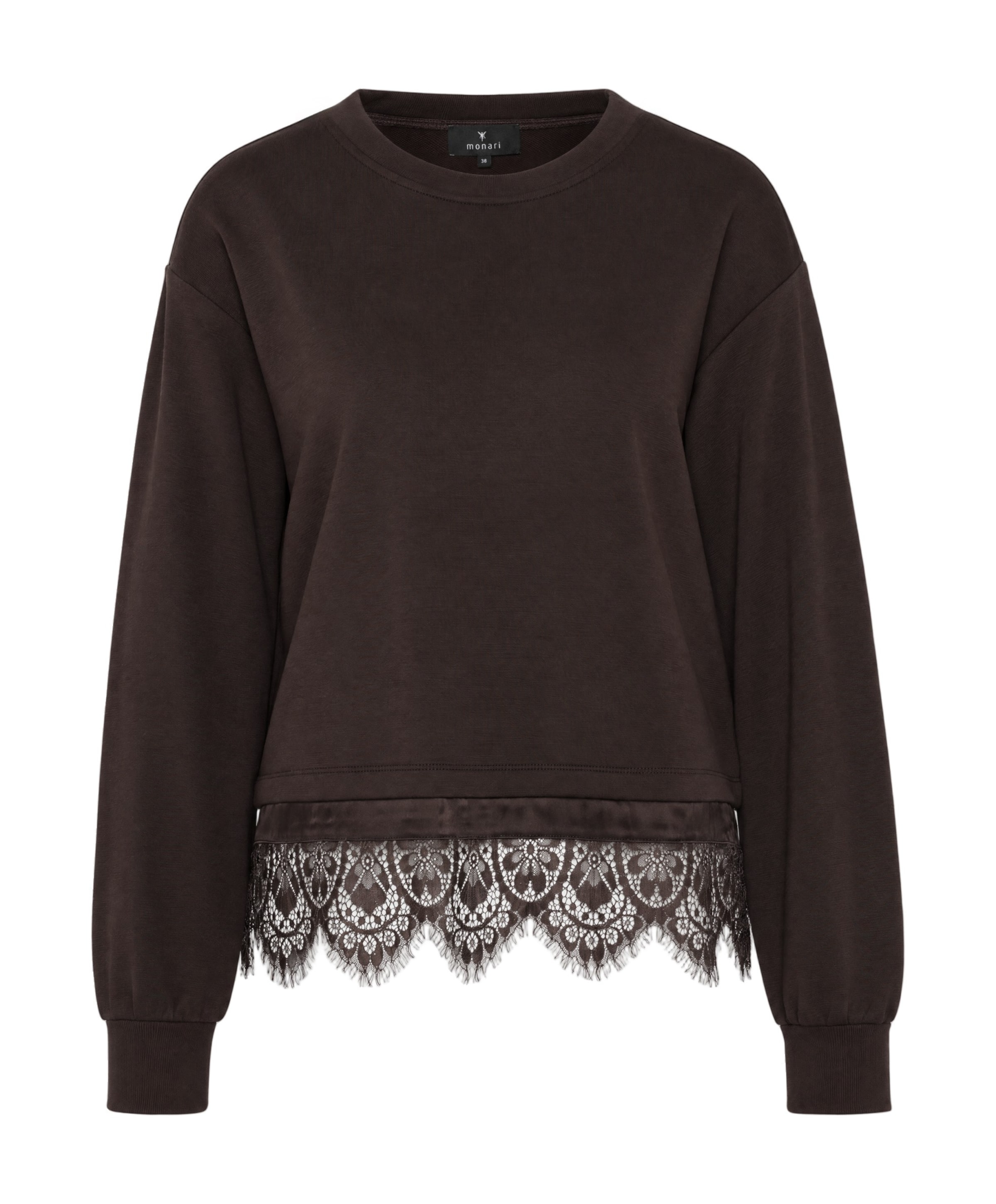 Dames sweater bruin