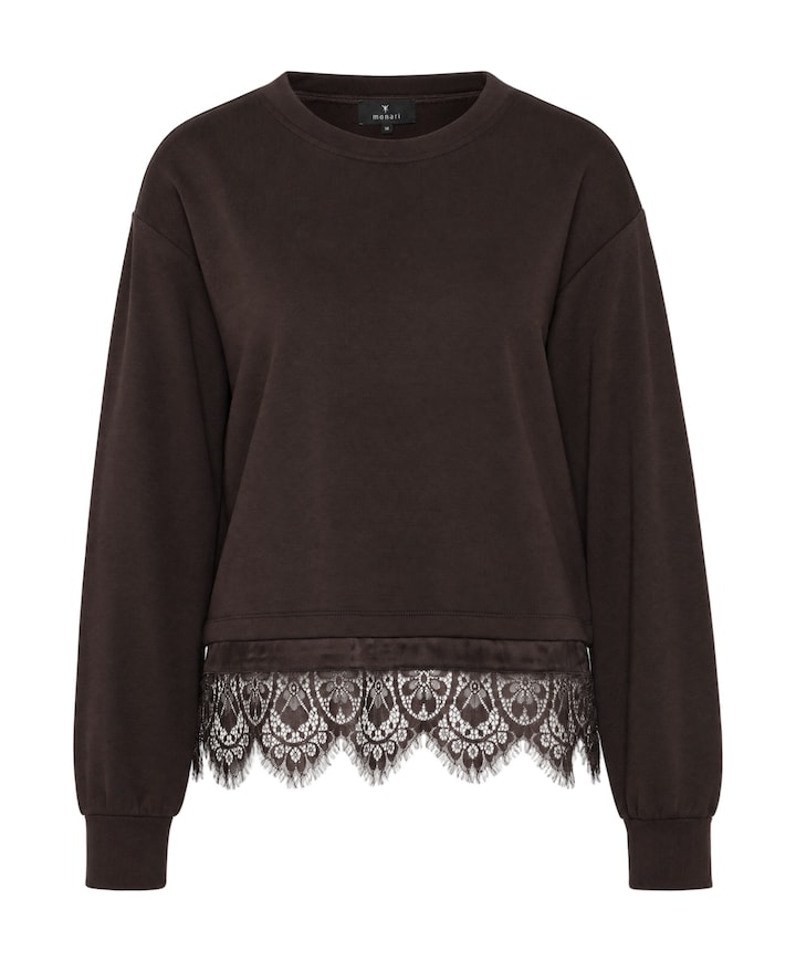 Dames sweater bruin