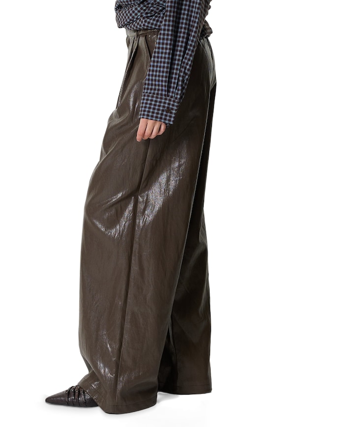dames pantalon bruin