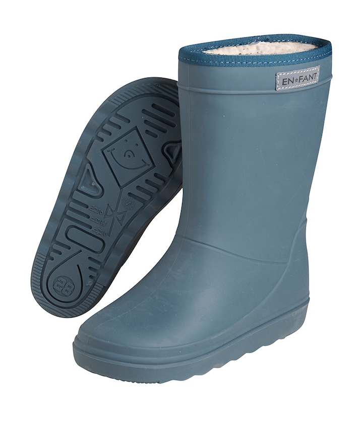 Thermo regenlaarzen grijs