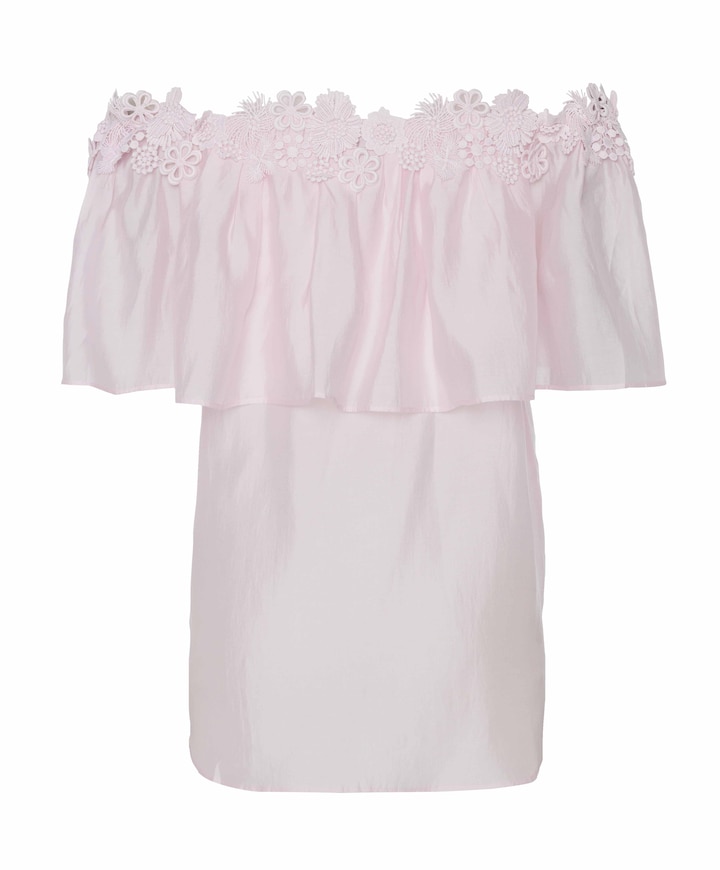 Dames blouse roze