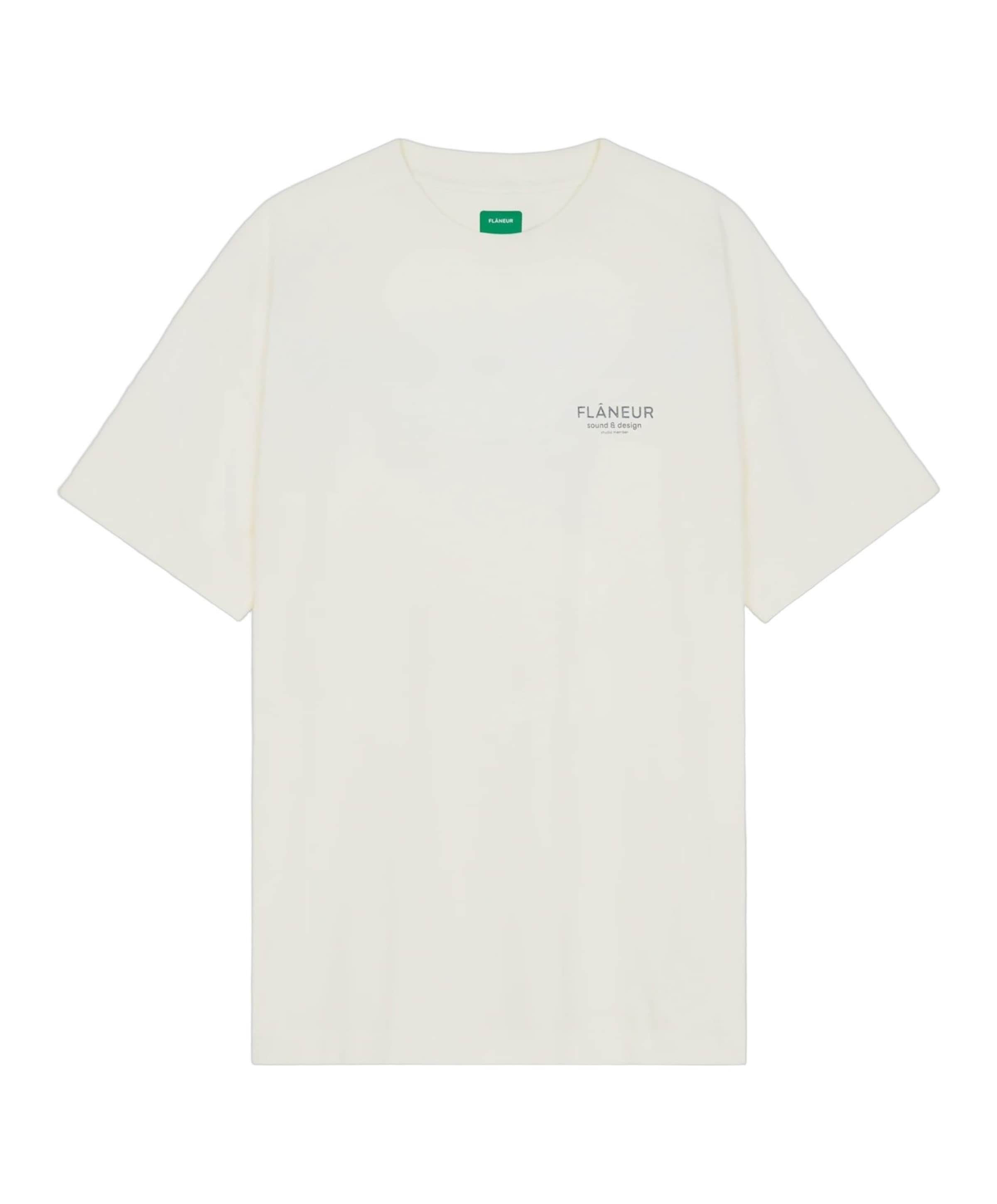 Heren T-shirt ecru
