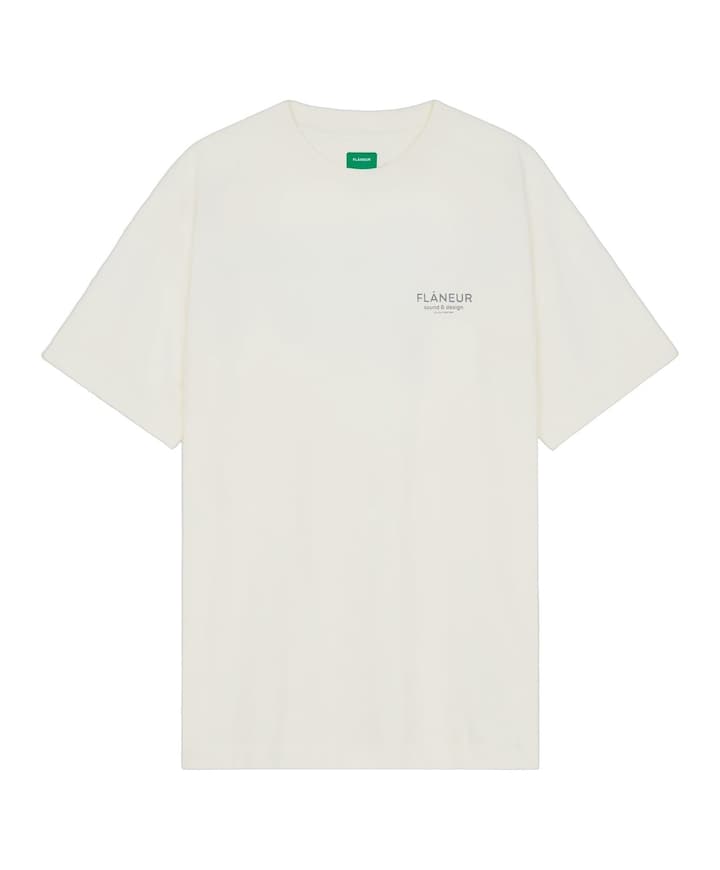 Heren T-shirt ecru