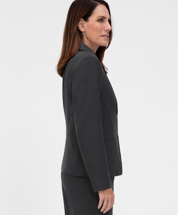 Dames blazer zwart
