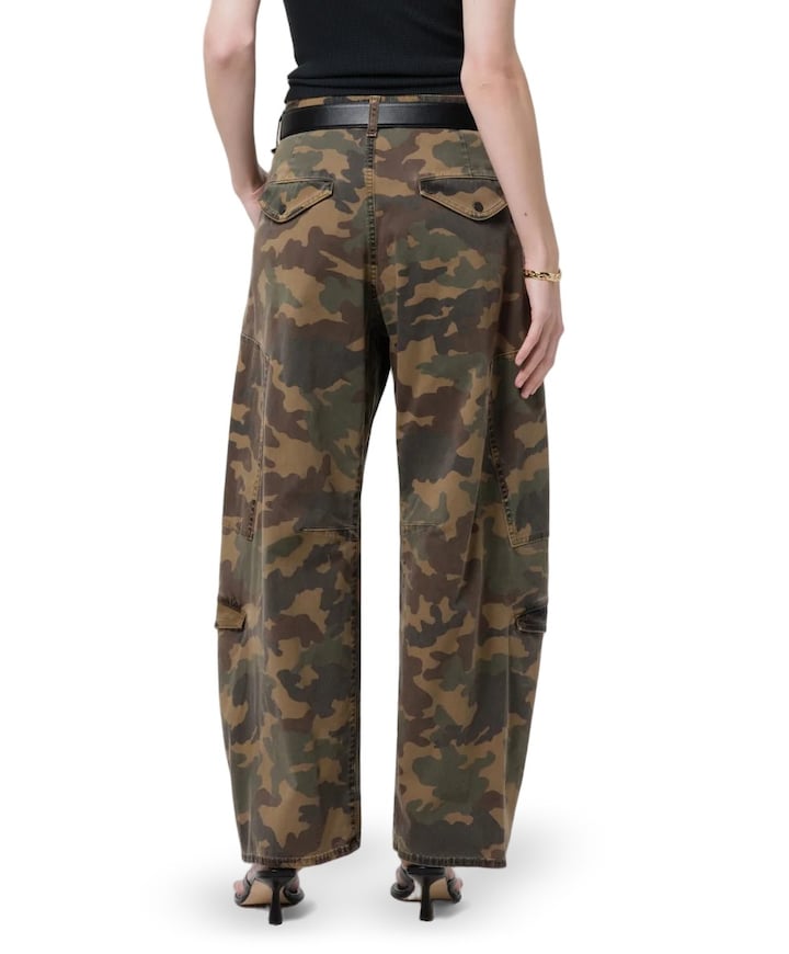 Flight in camo dames broek groen