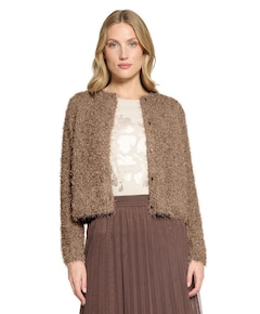 Dames vest bruin
