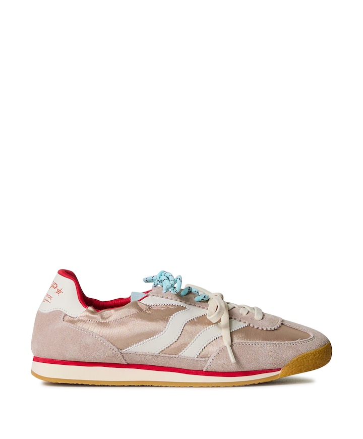 dames sneakers beige