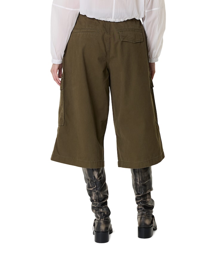 Pull On Cargo dames korte broek groen