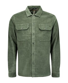 Heren overshirt groen