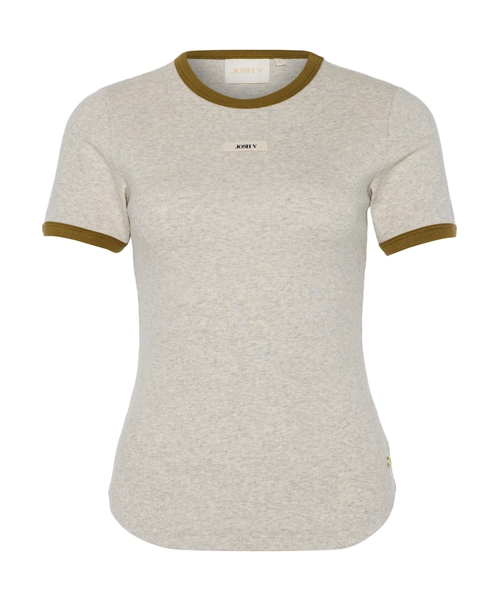 Dames t-shirt ecru