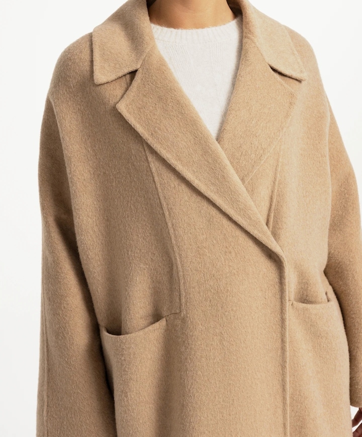 Dames jas beige