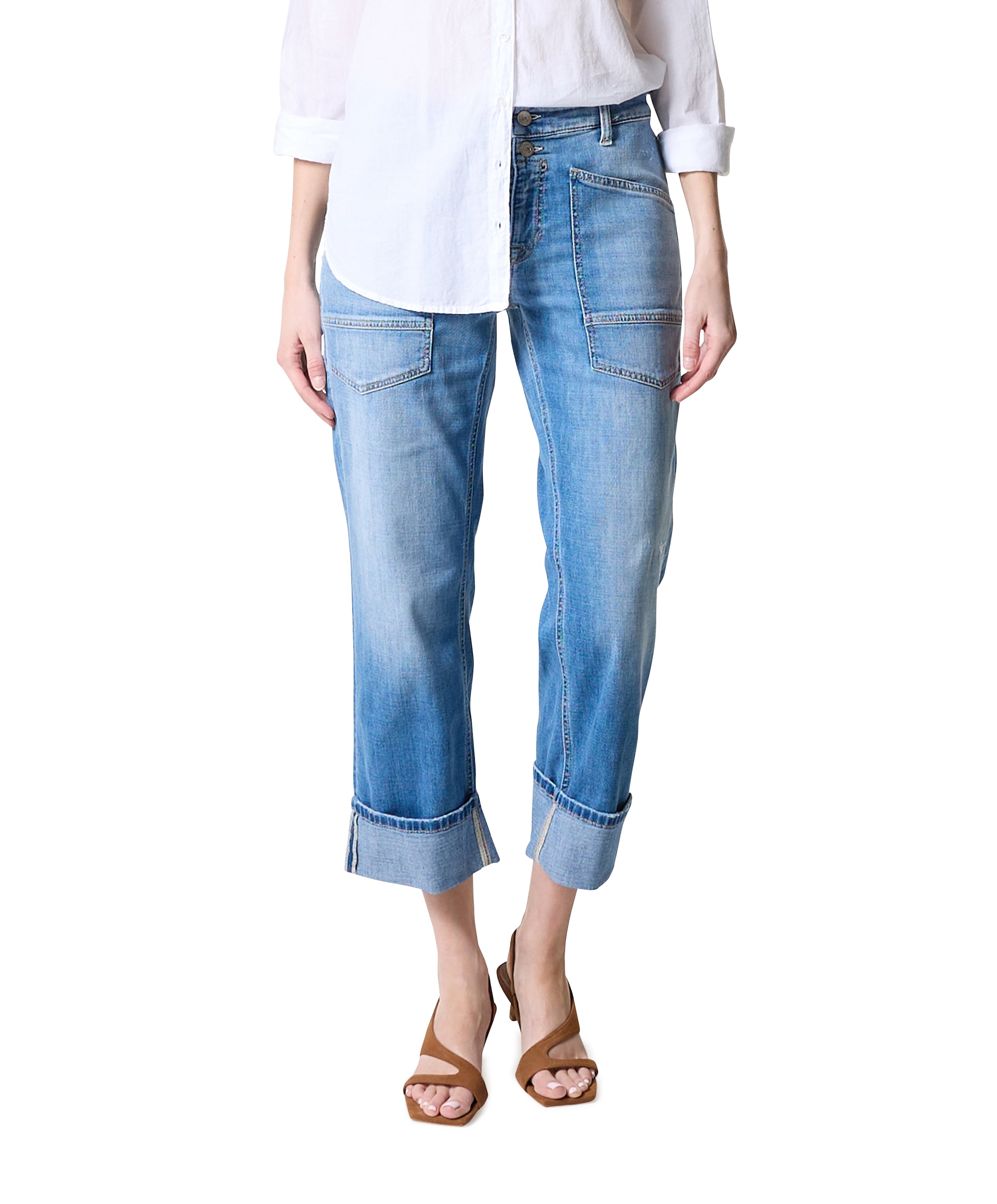 Giuli dames jeans blauw