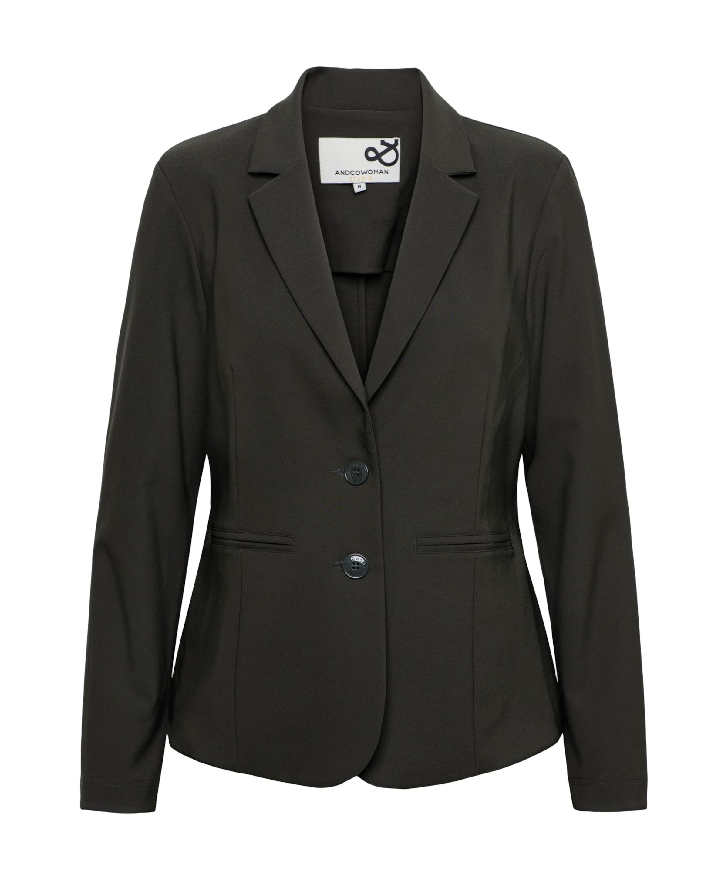 Dames blazer groen