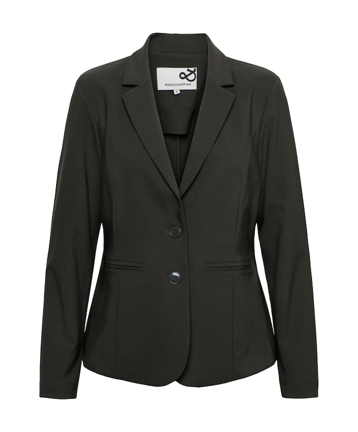 Dames blazer groen