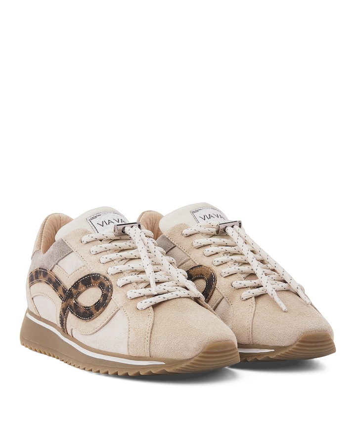 Mikki Eve dames sneakers beige