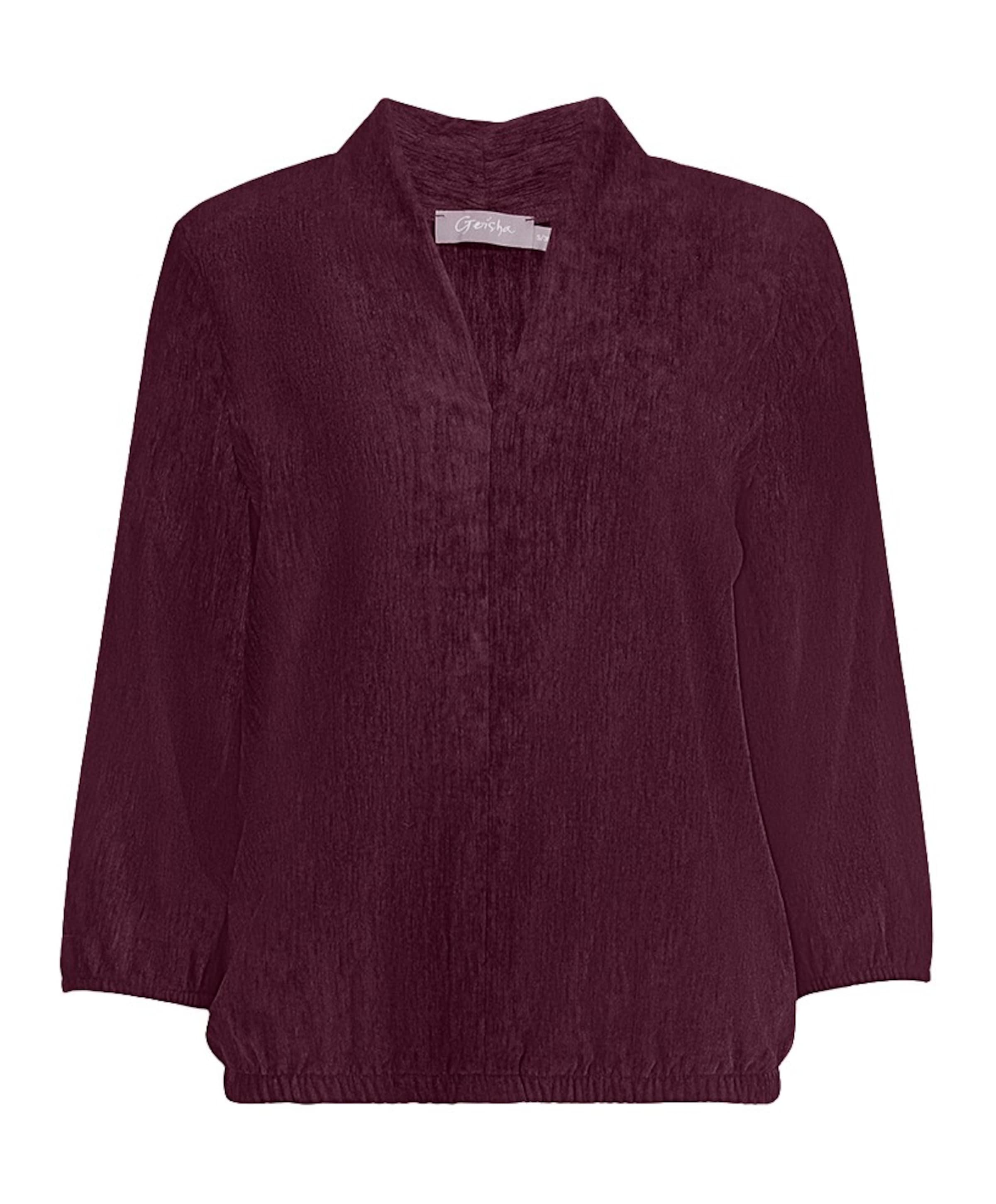 Dames blouse bordeaux