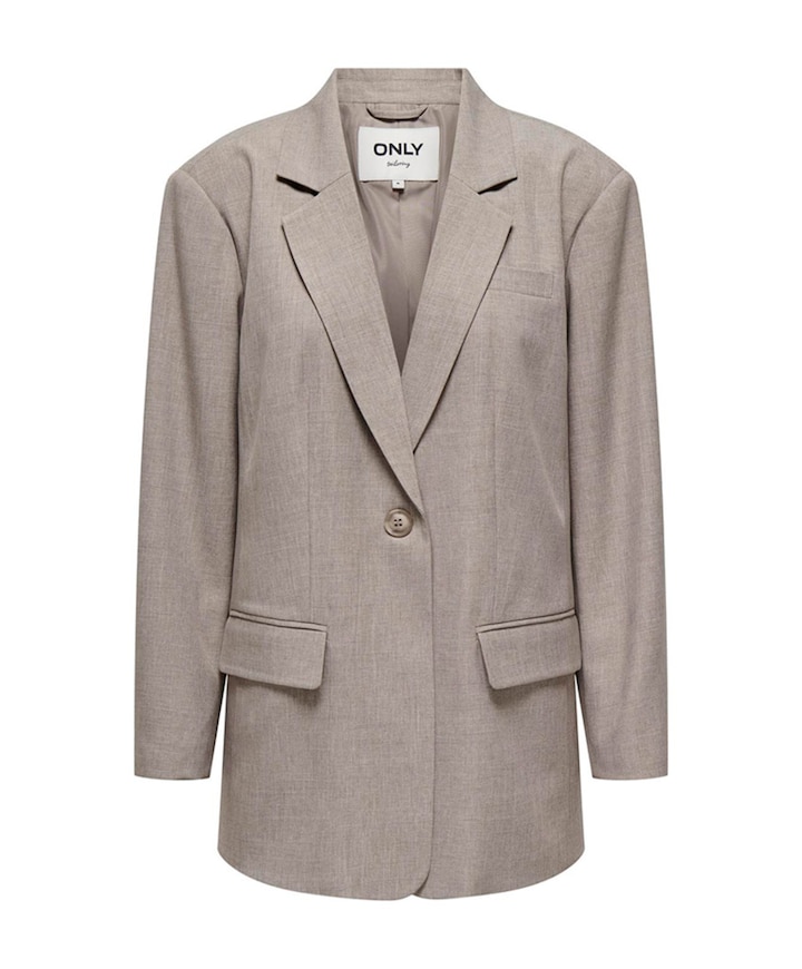 Dames blazer beige