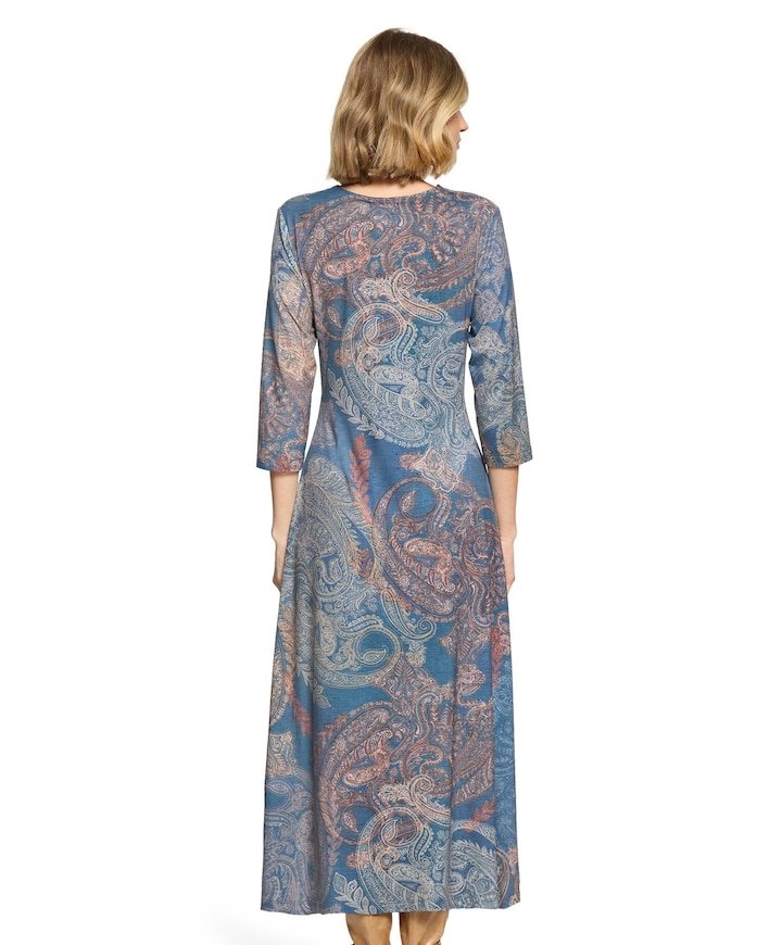 Dames jurk blauw