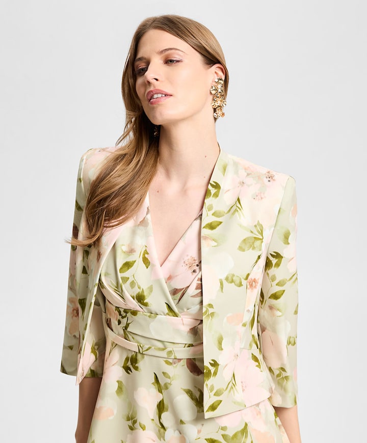 Dames blazer groen